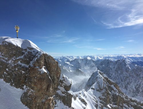 Zugspitze - Gipfelkreuz