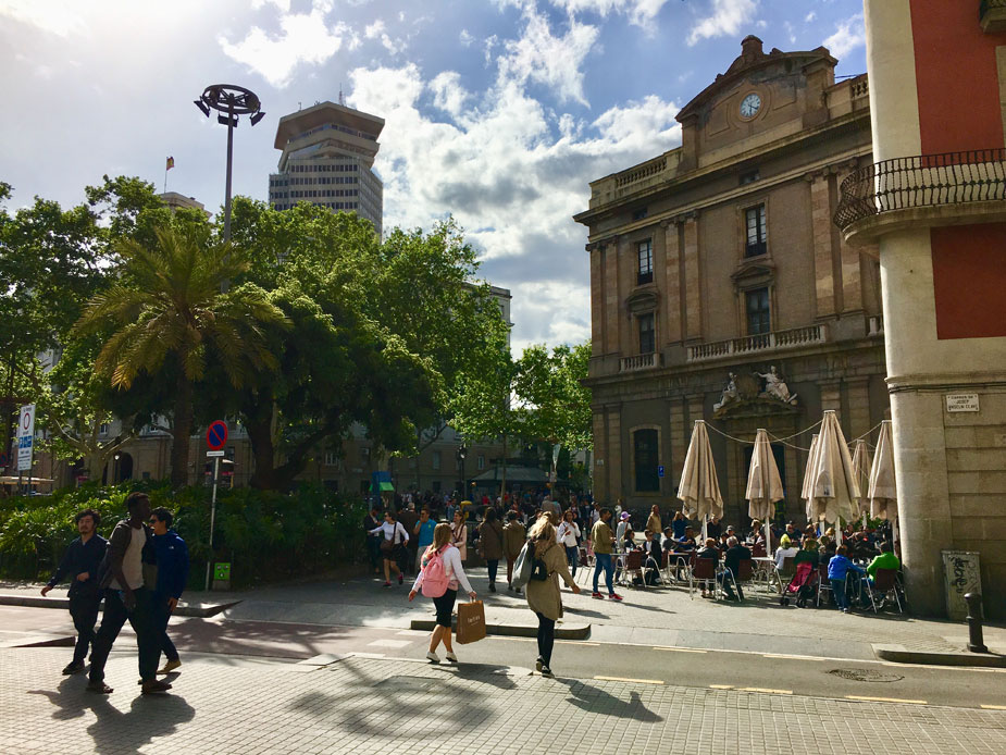 La Rambla - die bekannteste Flaniermeile Barcelonas